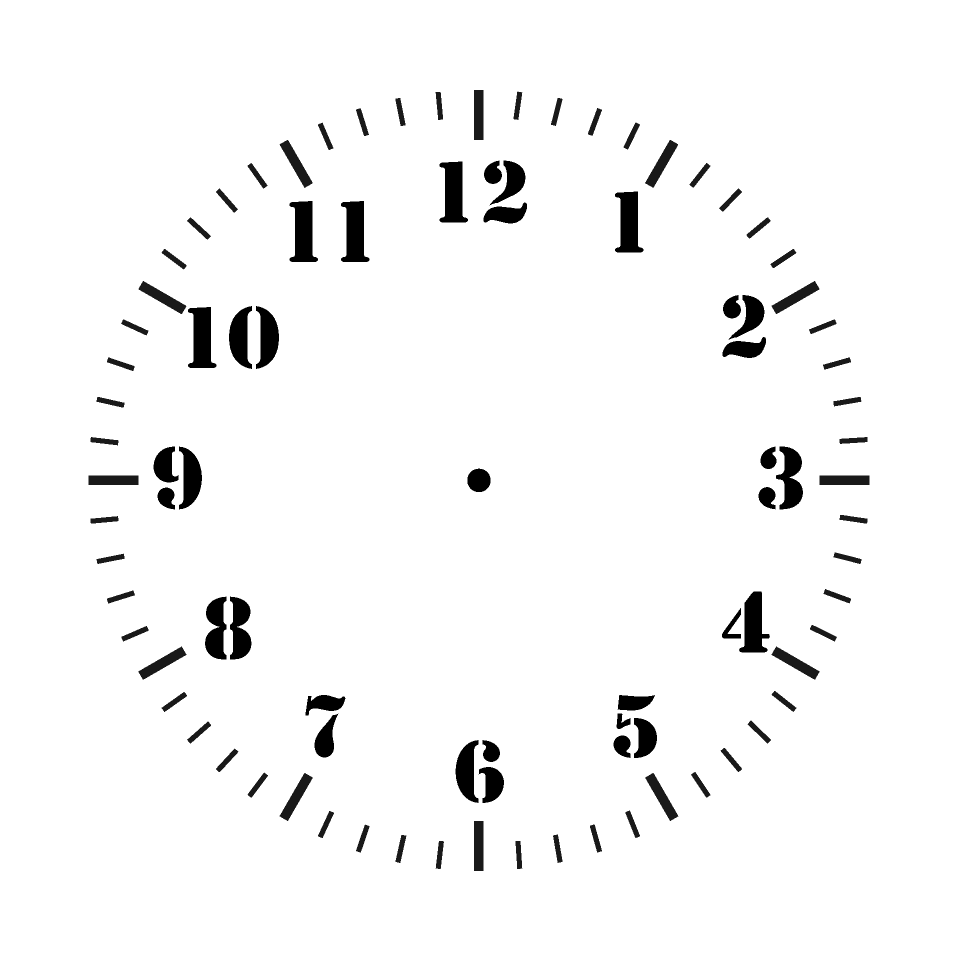 Clock overlay picture